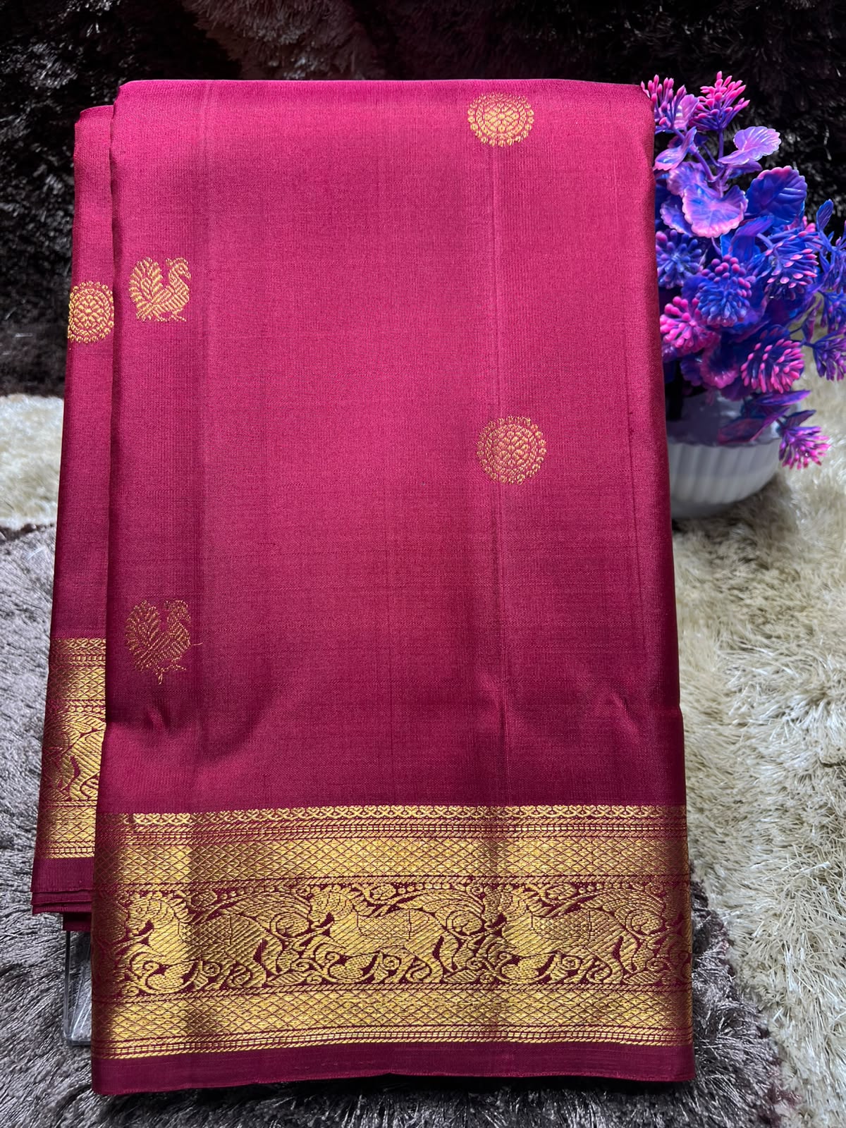 Pure Kanchipuram Silk Saree