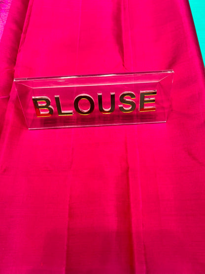 Pure Kanchipuram Silk Saree