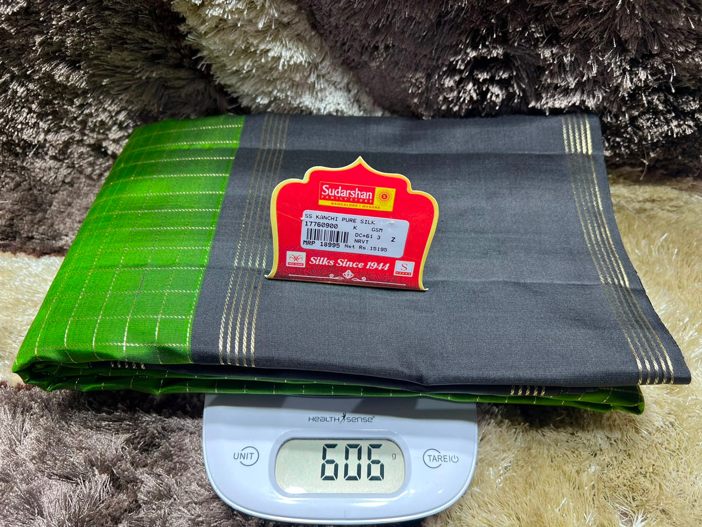Pure Kanchipuram Silk Saree