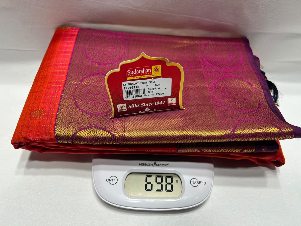 Pure Kanchipuram Silk Saree