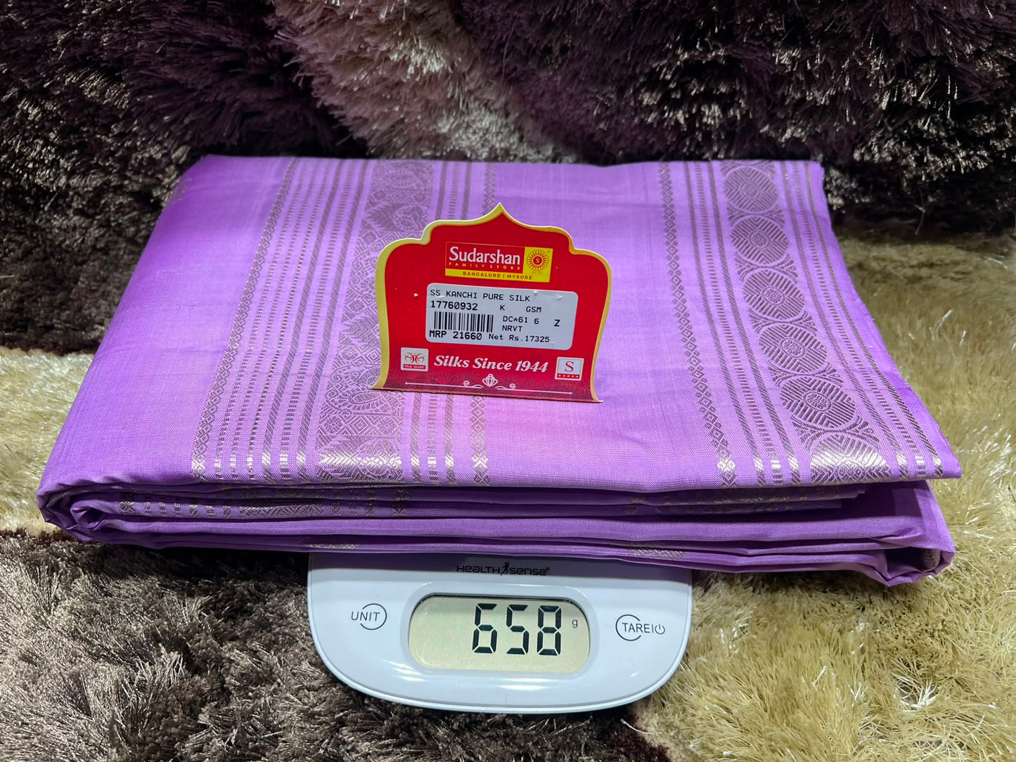 Pure Kanchipuram Silk Saree