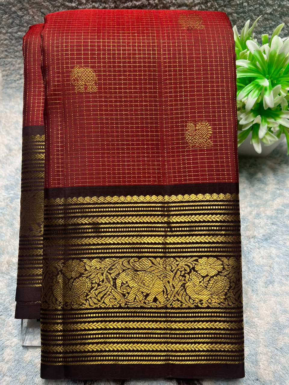 Pure Kanchipuram Silk Saree