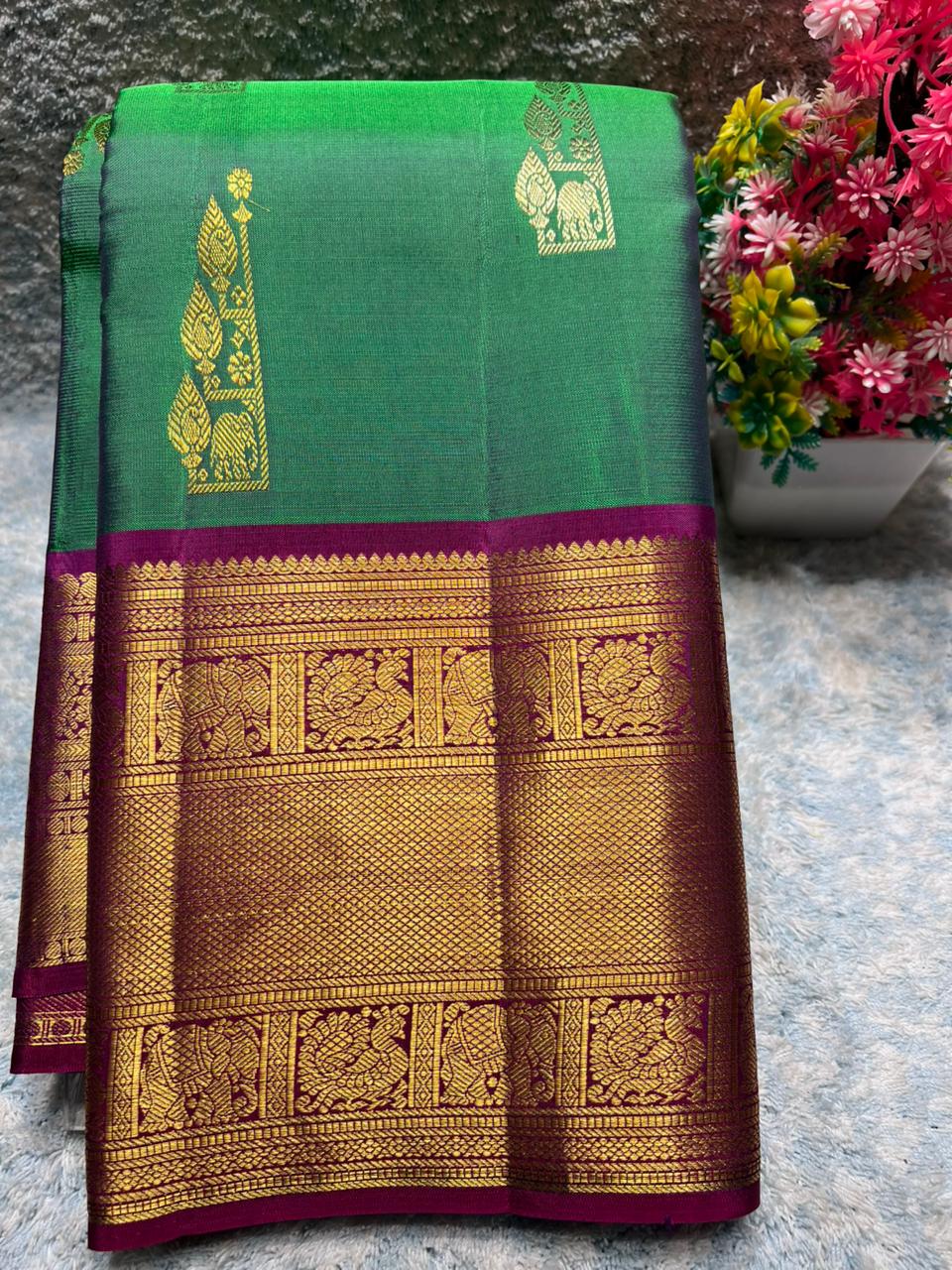 Pure Kanchipuram Silk Saree