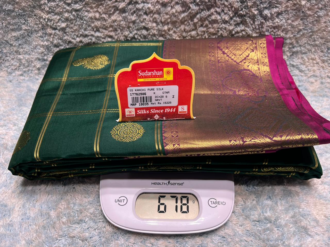 Pure Kanchipuram Silk Saree