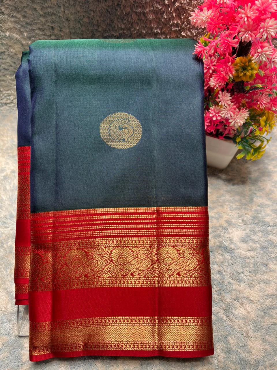 Pure Kanchipuram Silk Saree