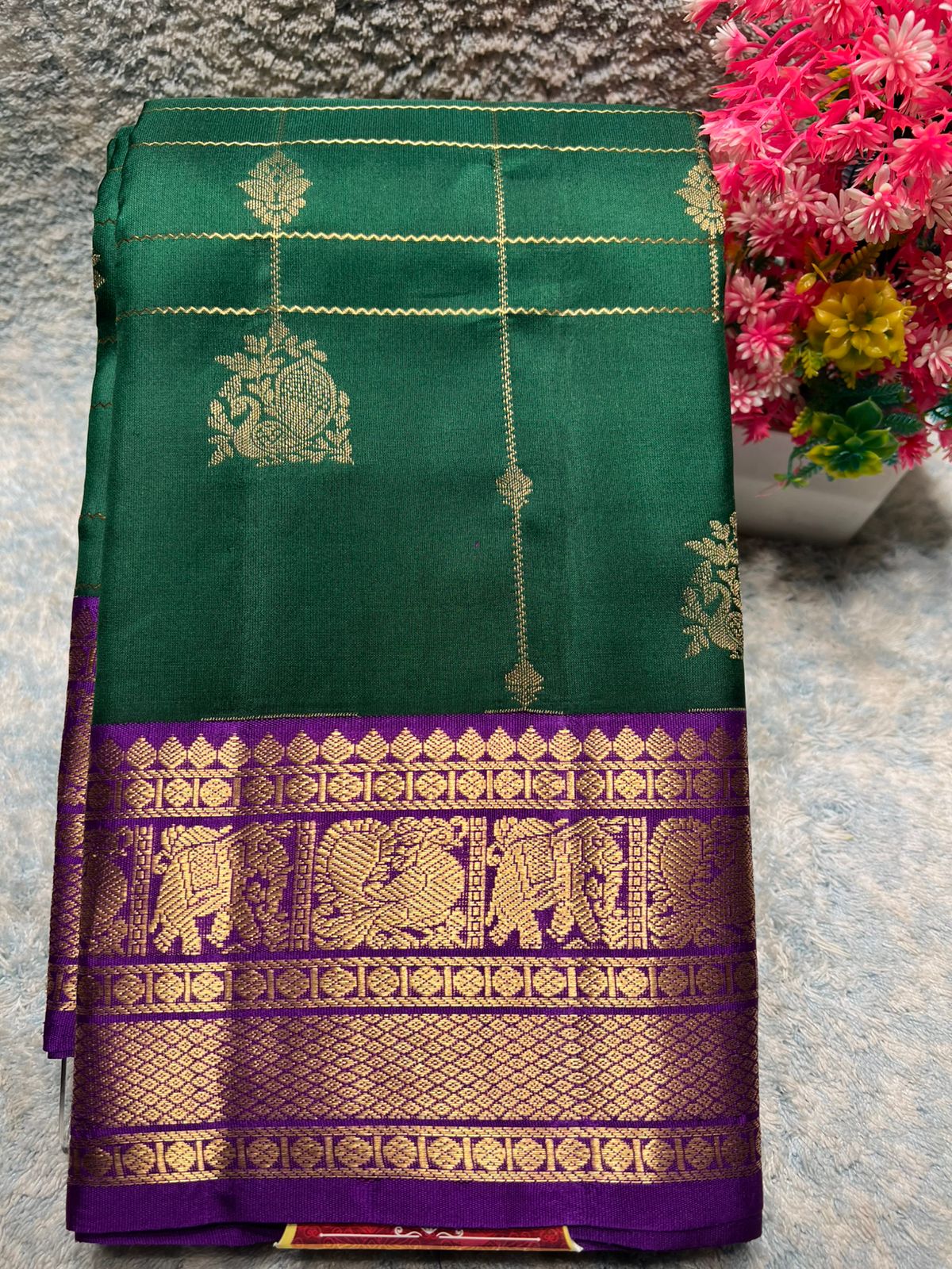 Pure Kanchipuram Silk Saree