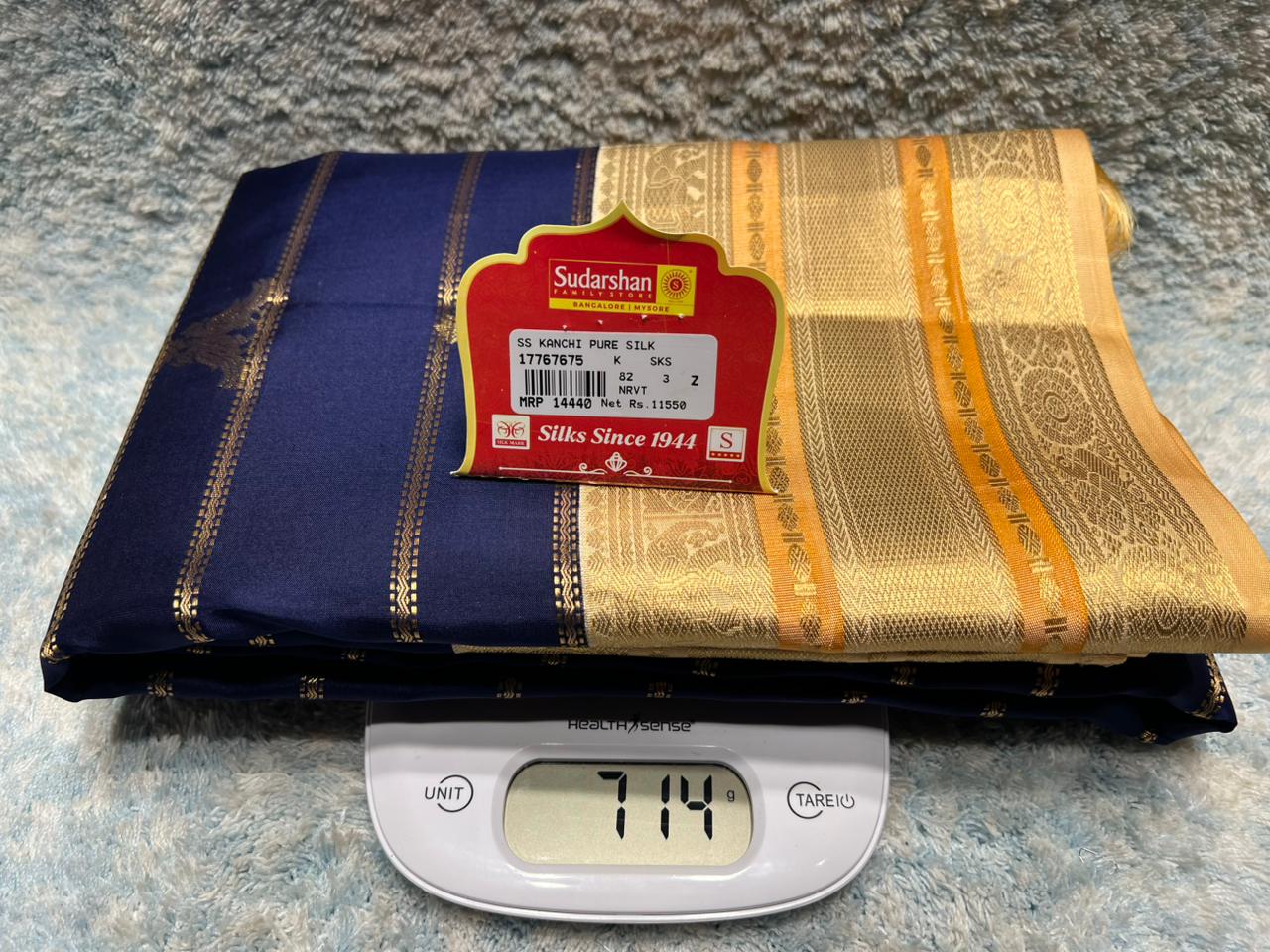 Pure Kanchipuram Silk Saree