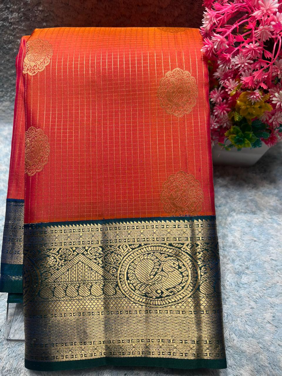 Pure Kanchipuram Silk Saree