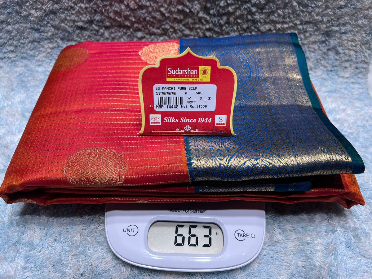 Pure Kanchipuram Silk Saree