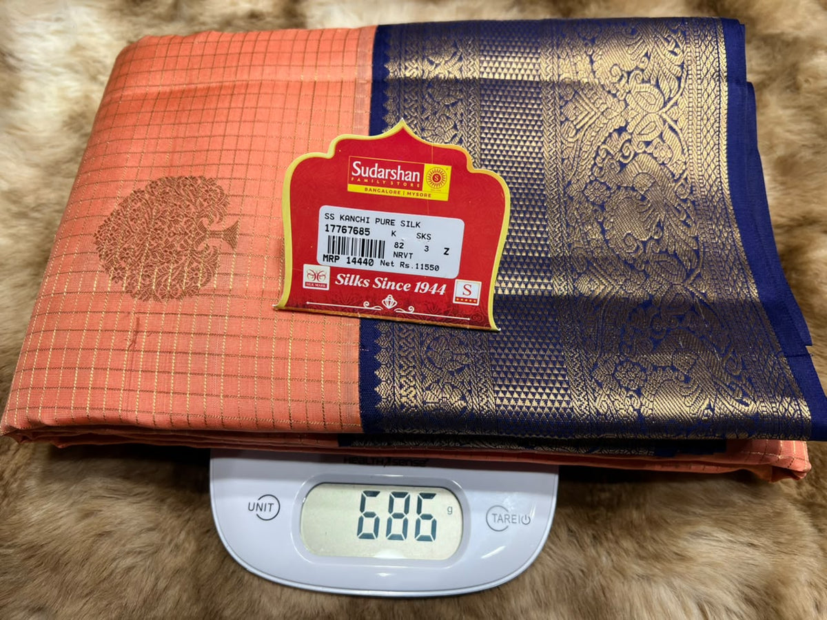 Pure Kanchipuram Silk Saree