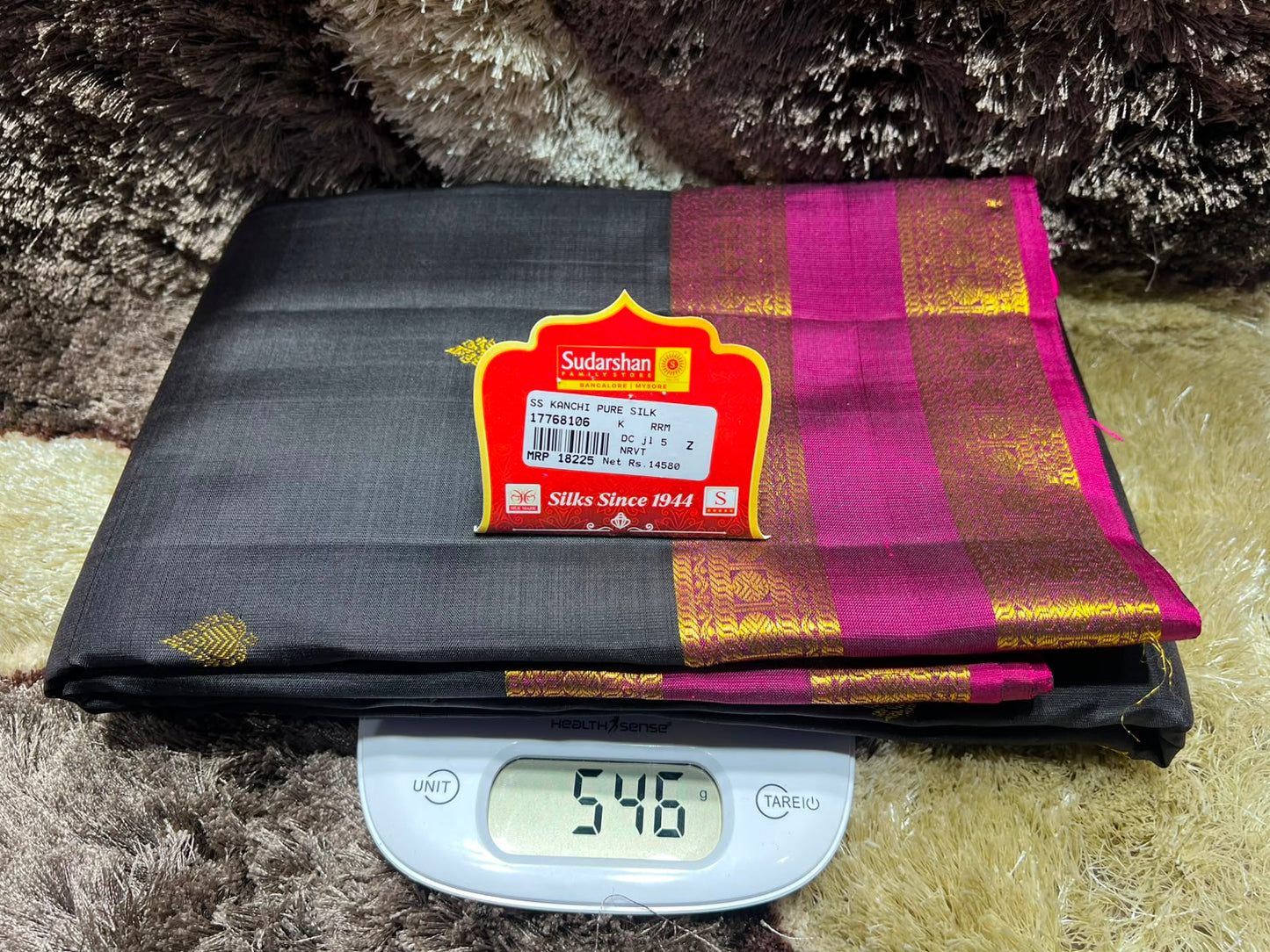 Pure Kanchipuram Silk Saree