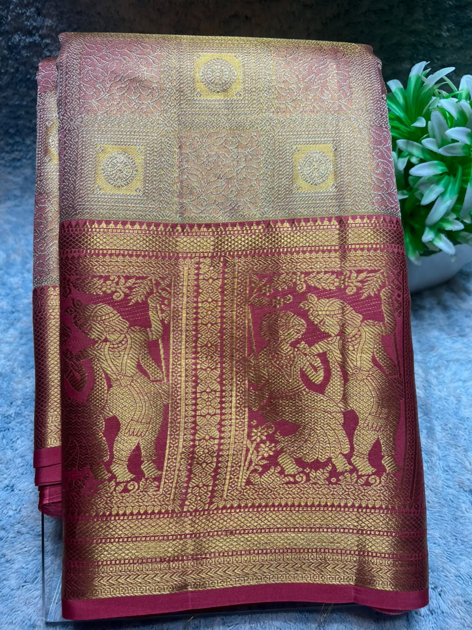 Pure Kanchipuram Silk Saree