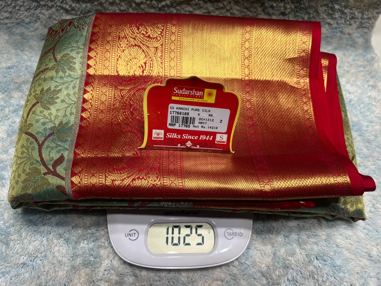 Pure Kanchipuram Silk Saree