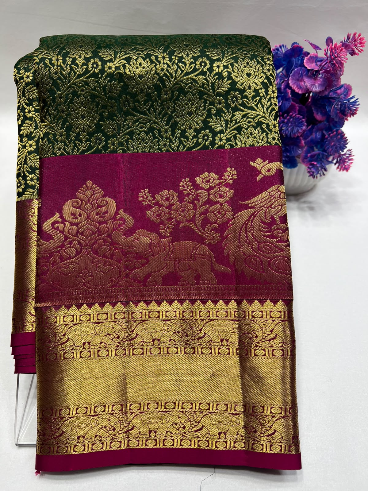 Pure Kanchipuram Silk Saree