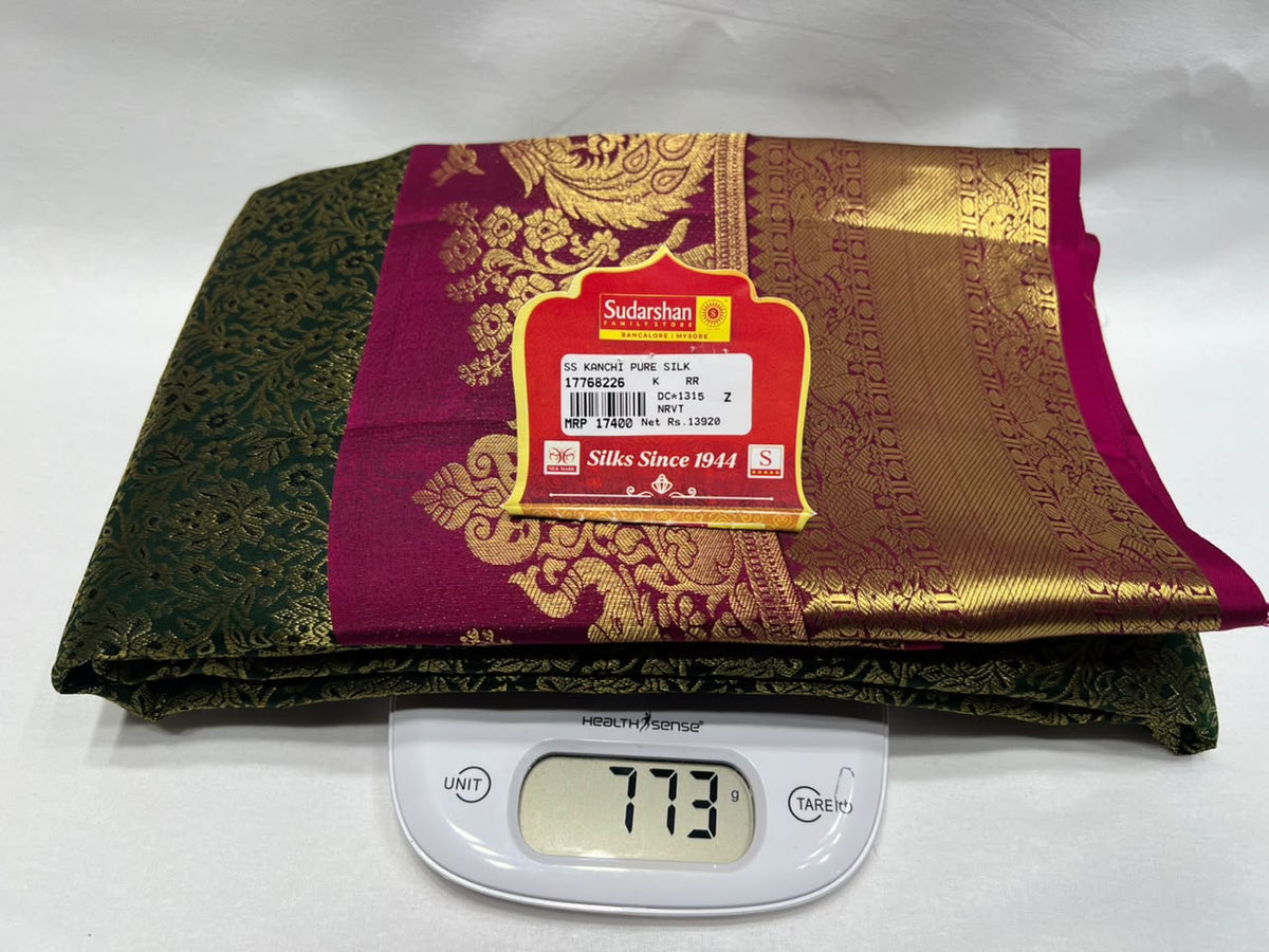 Pure Kanchipuram Silk Saree