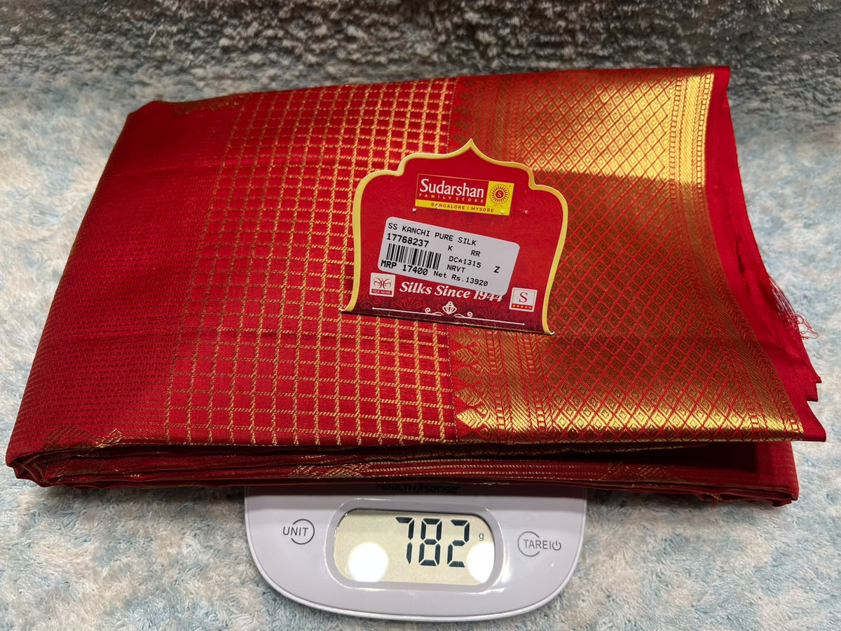 Pure Kanchipuram Silk Saree