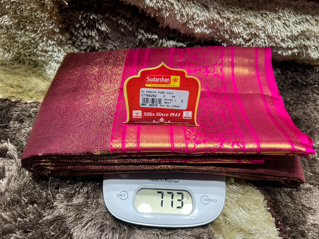 Pure Kanchipuram Silk Saree