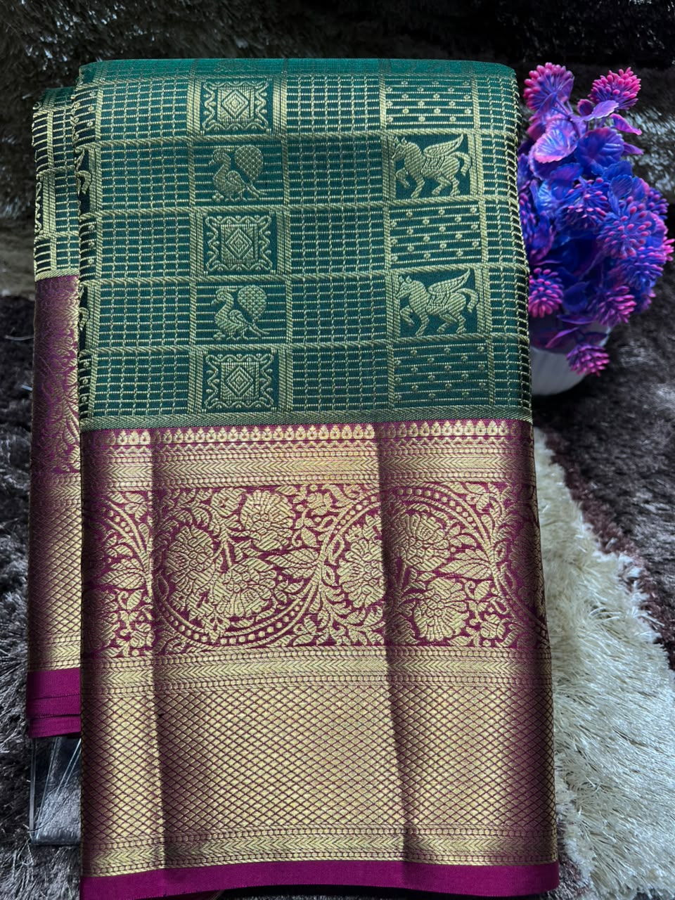 Pure Kanchipuram Silk Saree