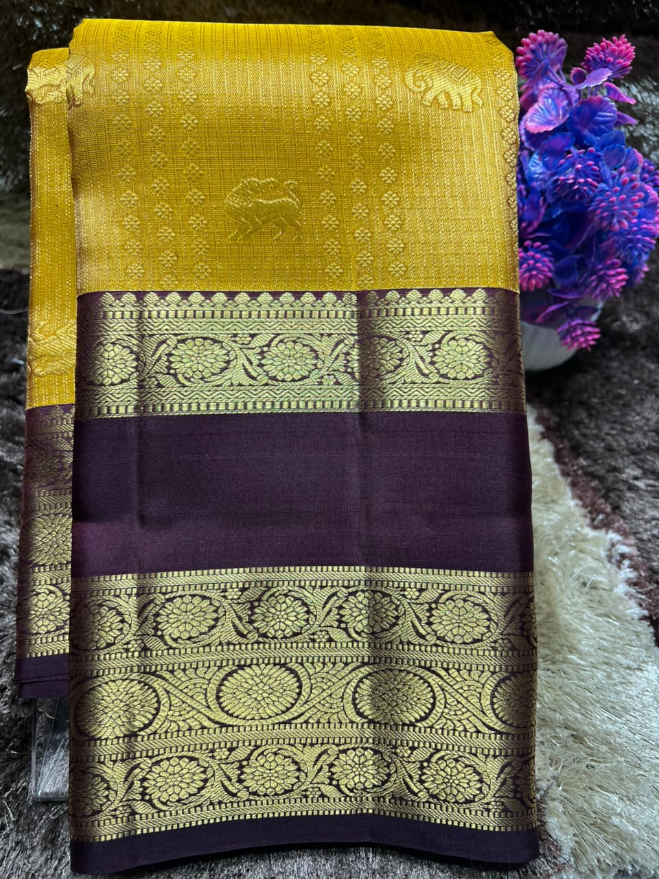 Pure Kanchipuram Silk Saree