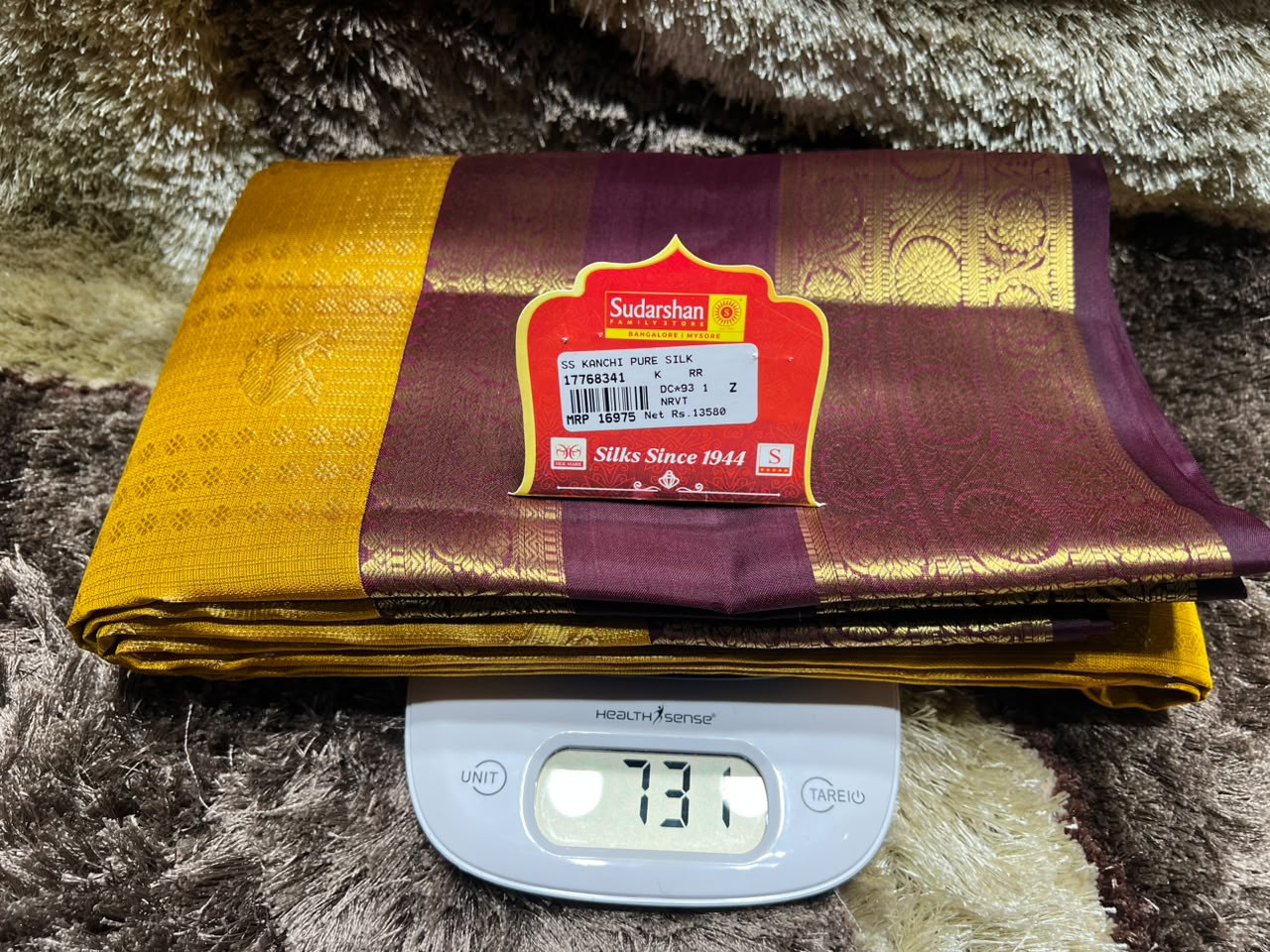 Pure Kanchipuram Silk Saree