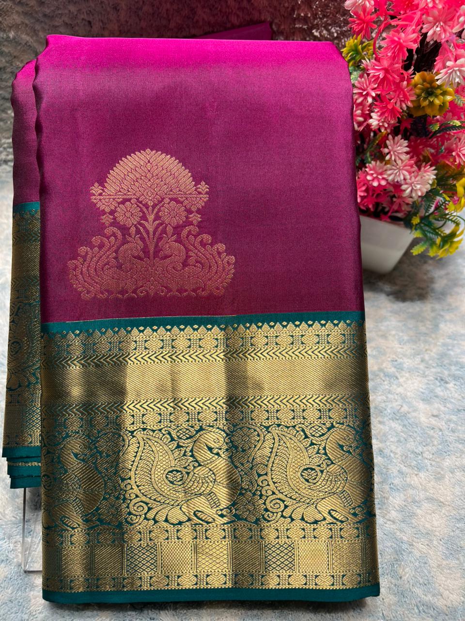 Pure Kanchipuram Silk Saree