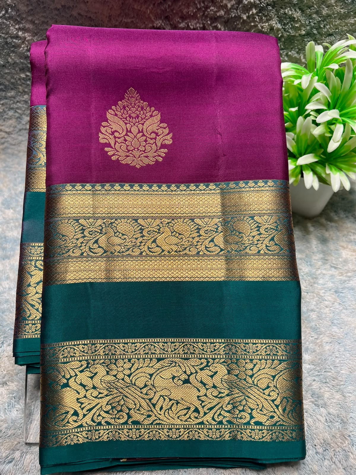 Pure Kanchipuram Silk Saree