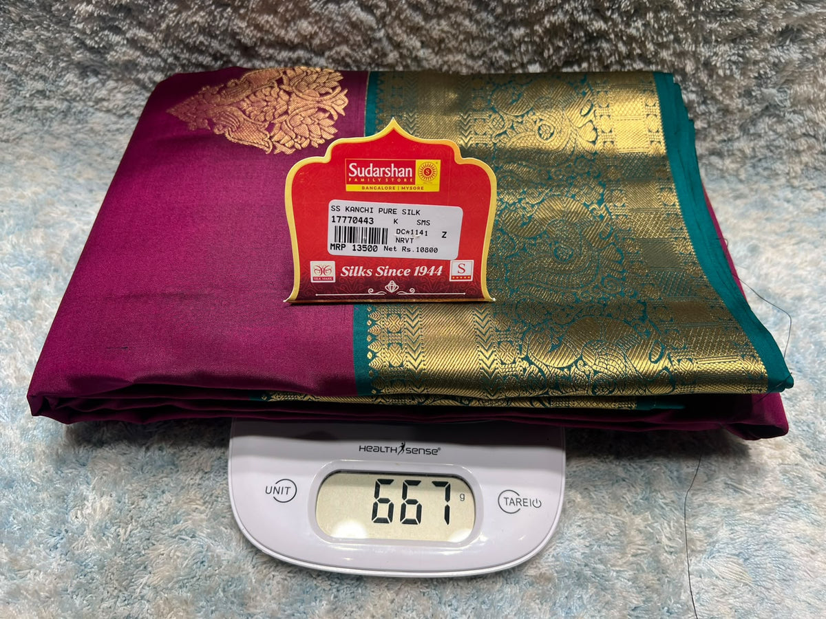 Pure Kanchipuram Silk Saree