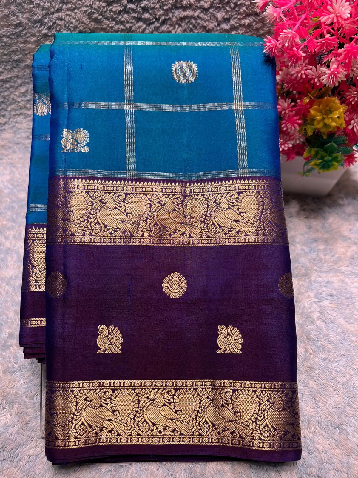 Pure Kanchipuram Silk Saree