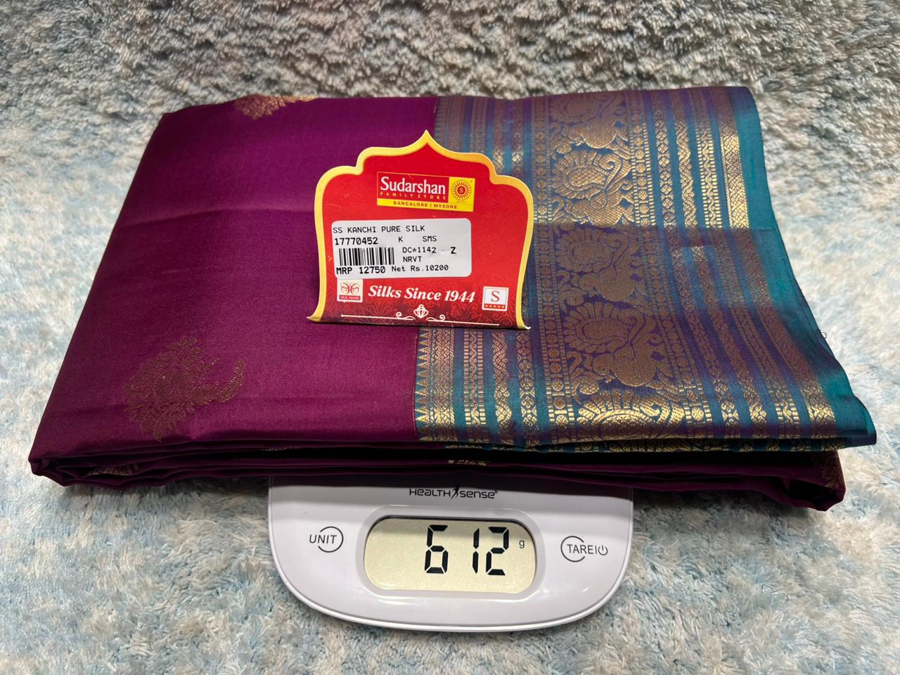 Pure Kanchipuram Silk Saree