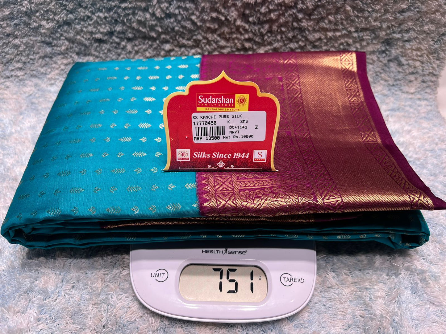 Pure Kanchipuram Silk Saree