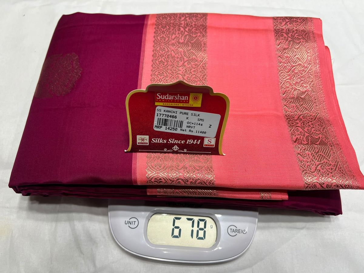 Pure Kanchipuram Silk Saree