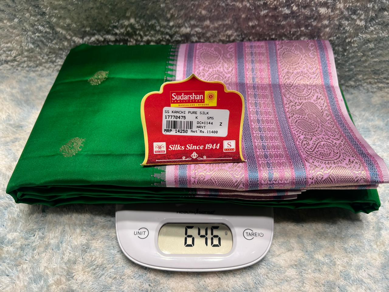 Pure Kanchipuram Silk Saree