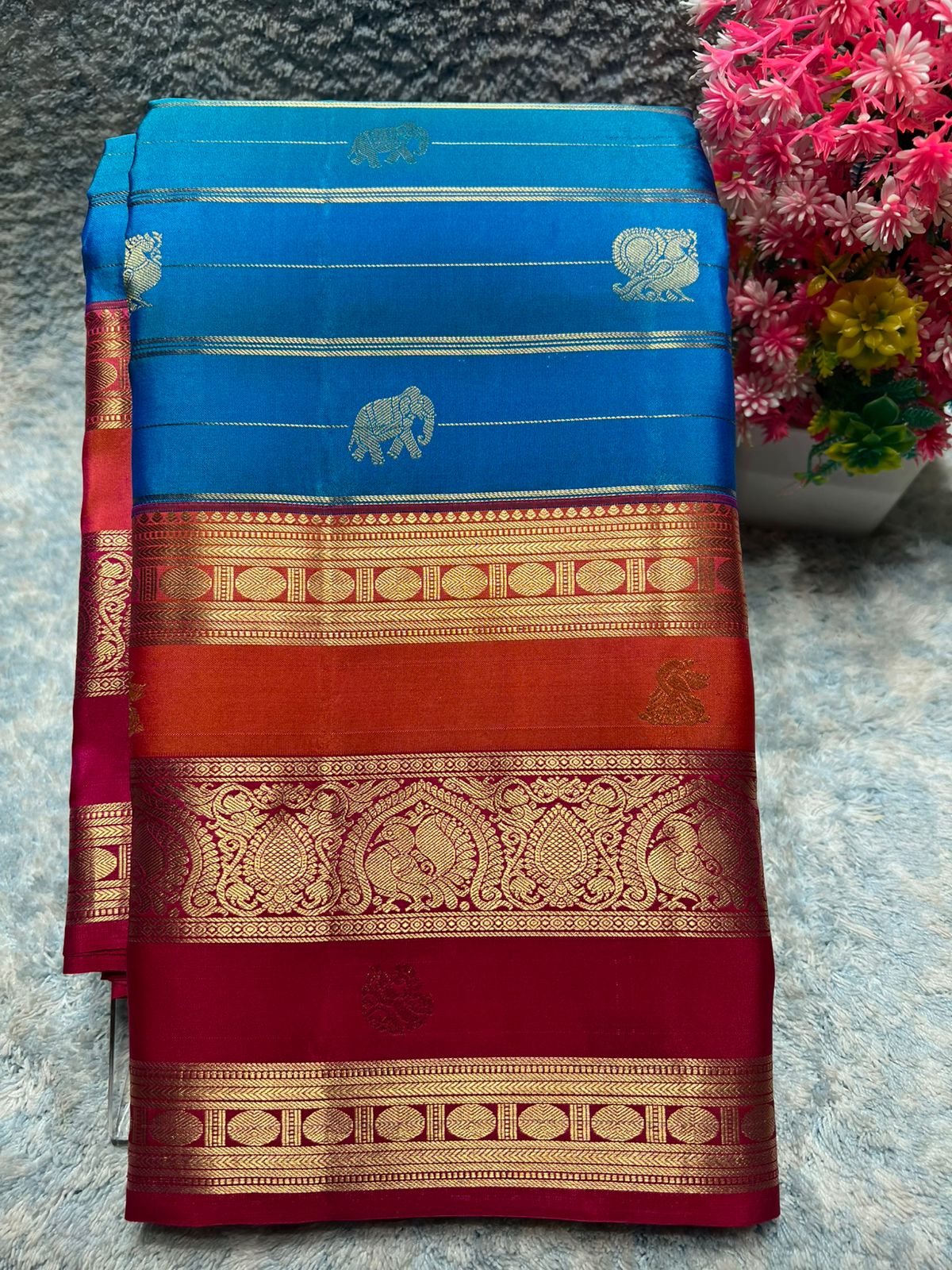 Pure Kanchipuram Silk Saree