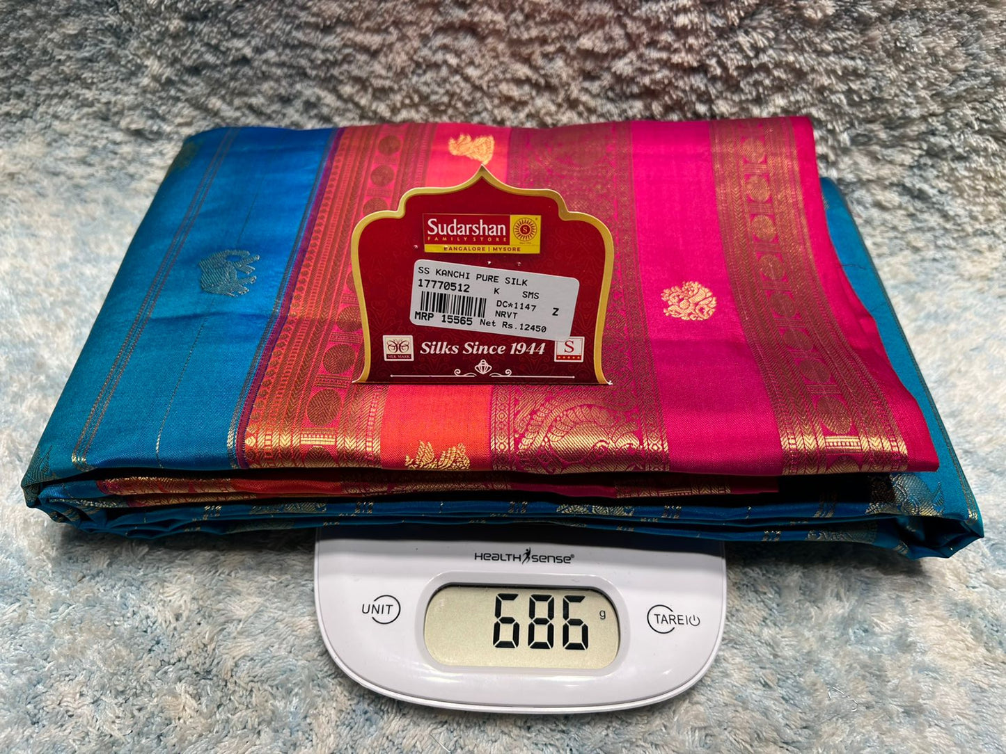 Pure Kanchipuram Silk Saree
