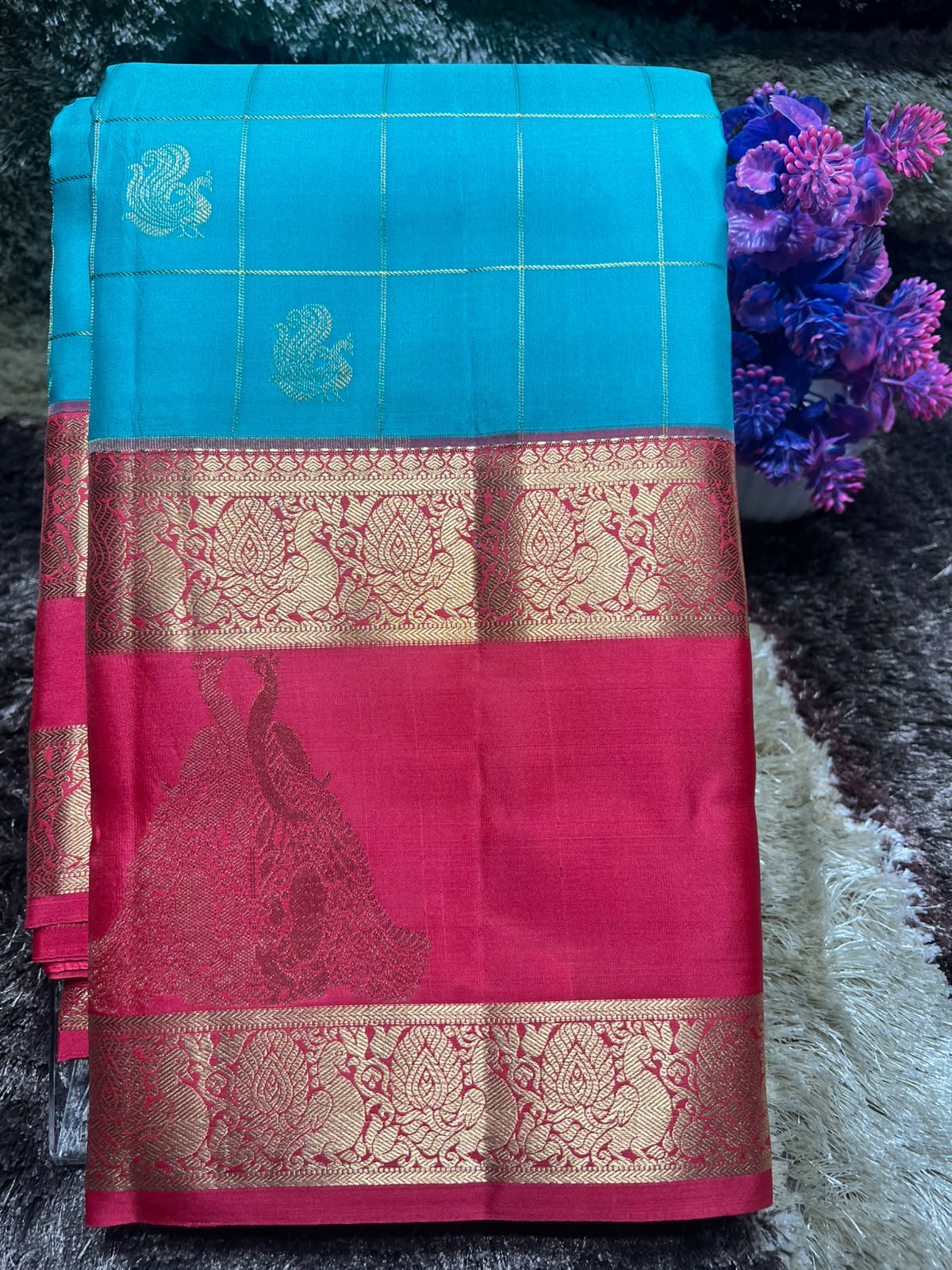 Pure Kanchipuram Silk Saree