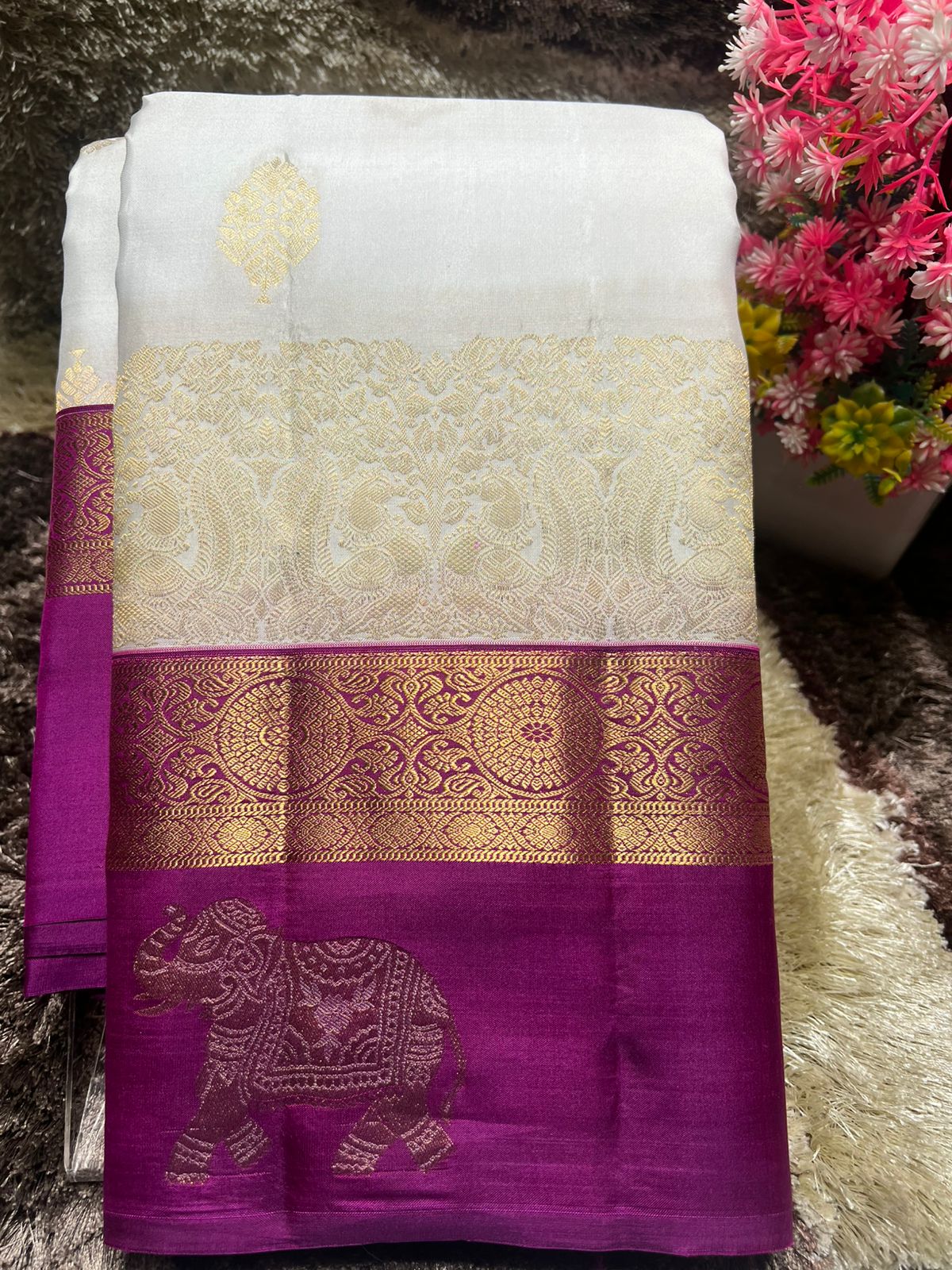 Pure Kanchipuram Silk Saree