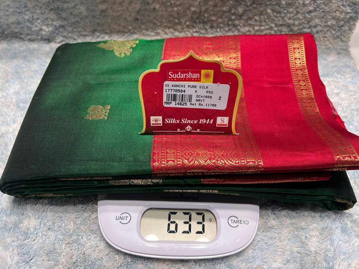 Pure Kanchipuram Silk Saree