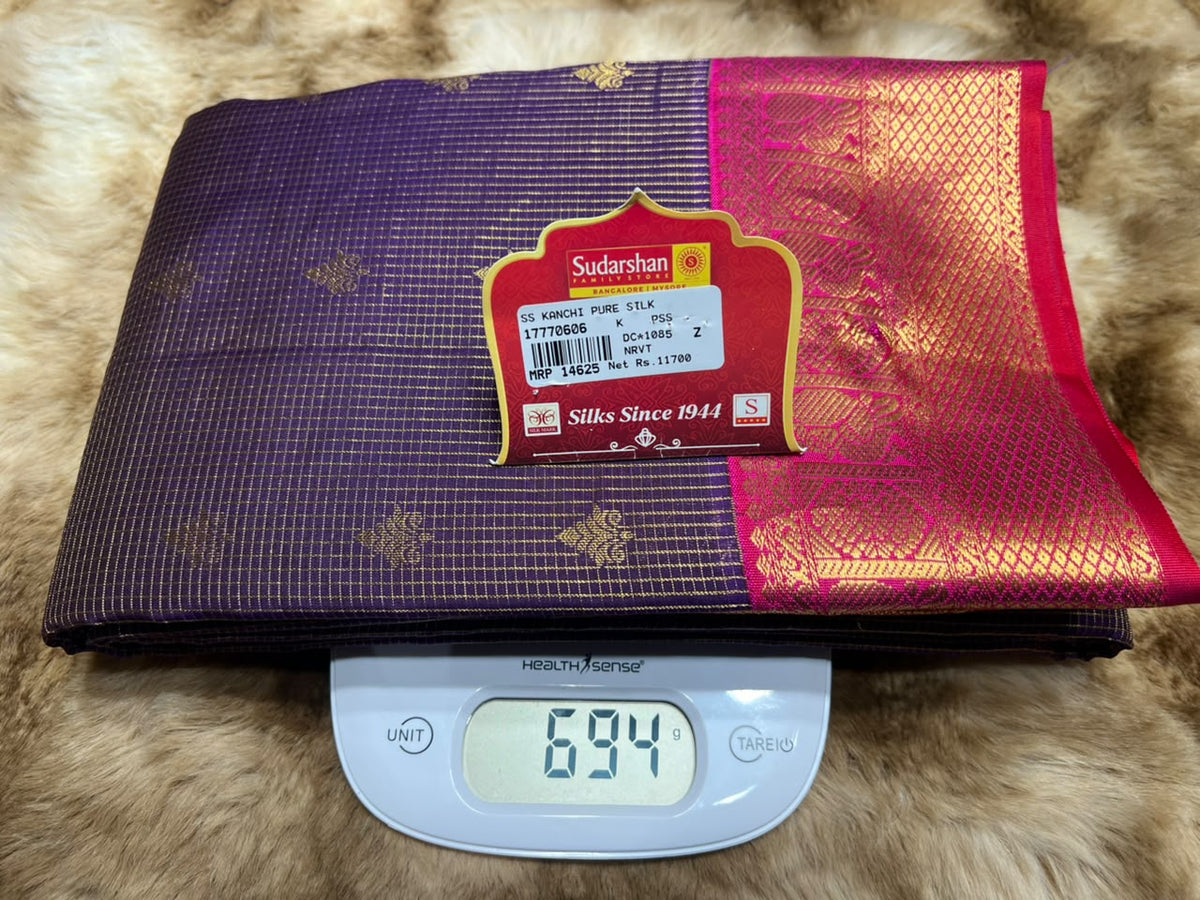 Pure Kanchipuram Silk Saree