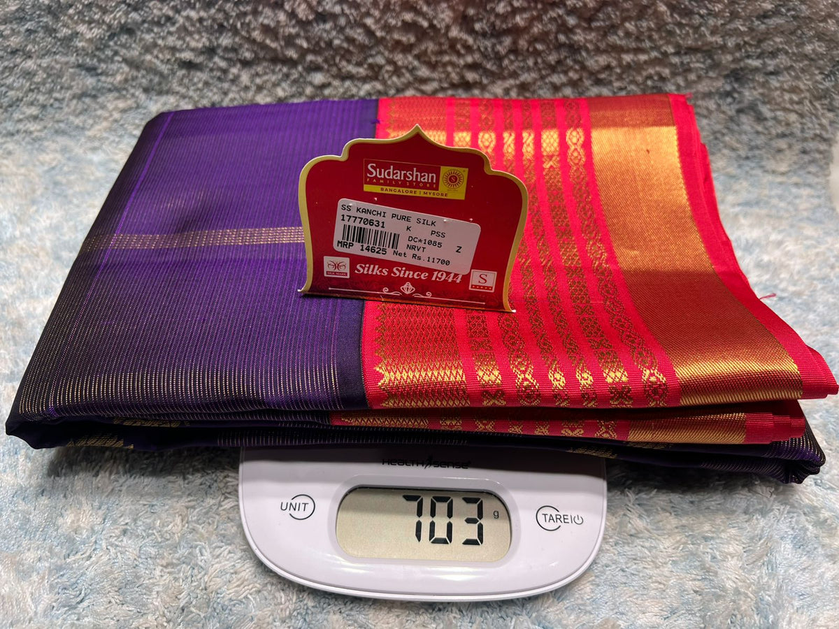 Pure Kanchipuram Silk Saree