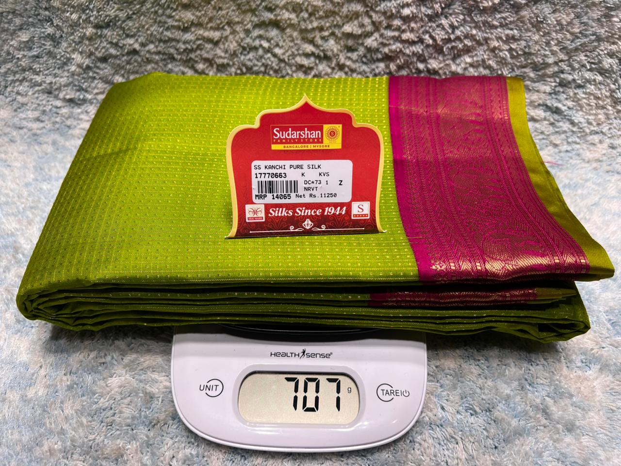 Pure Kanchipuram Silk Saree