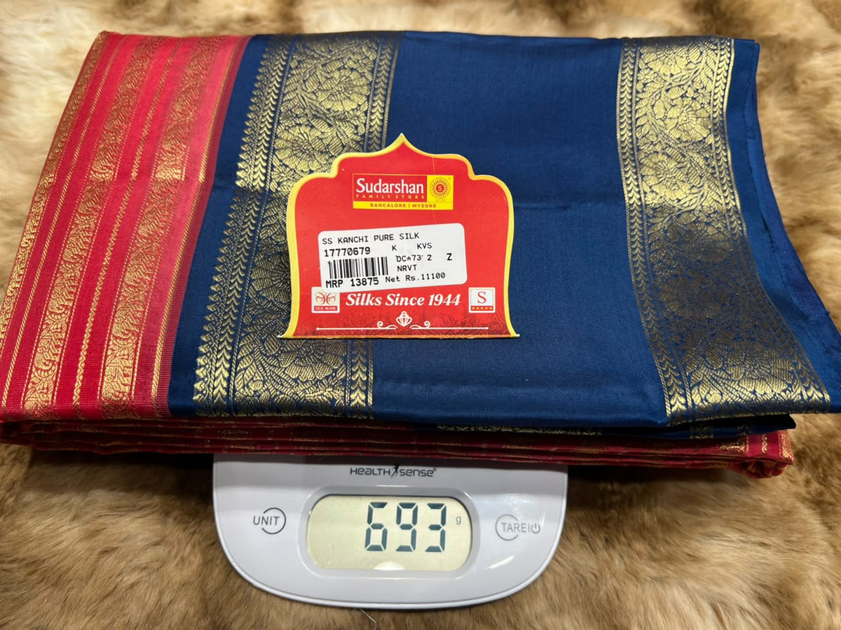 Pure Kanchipuram Silk Saree