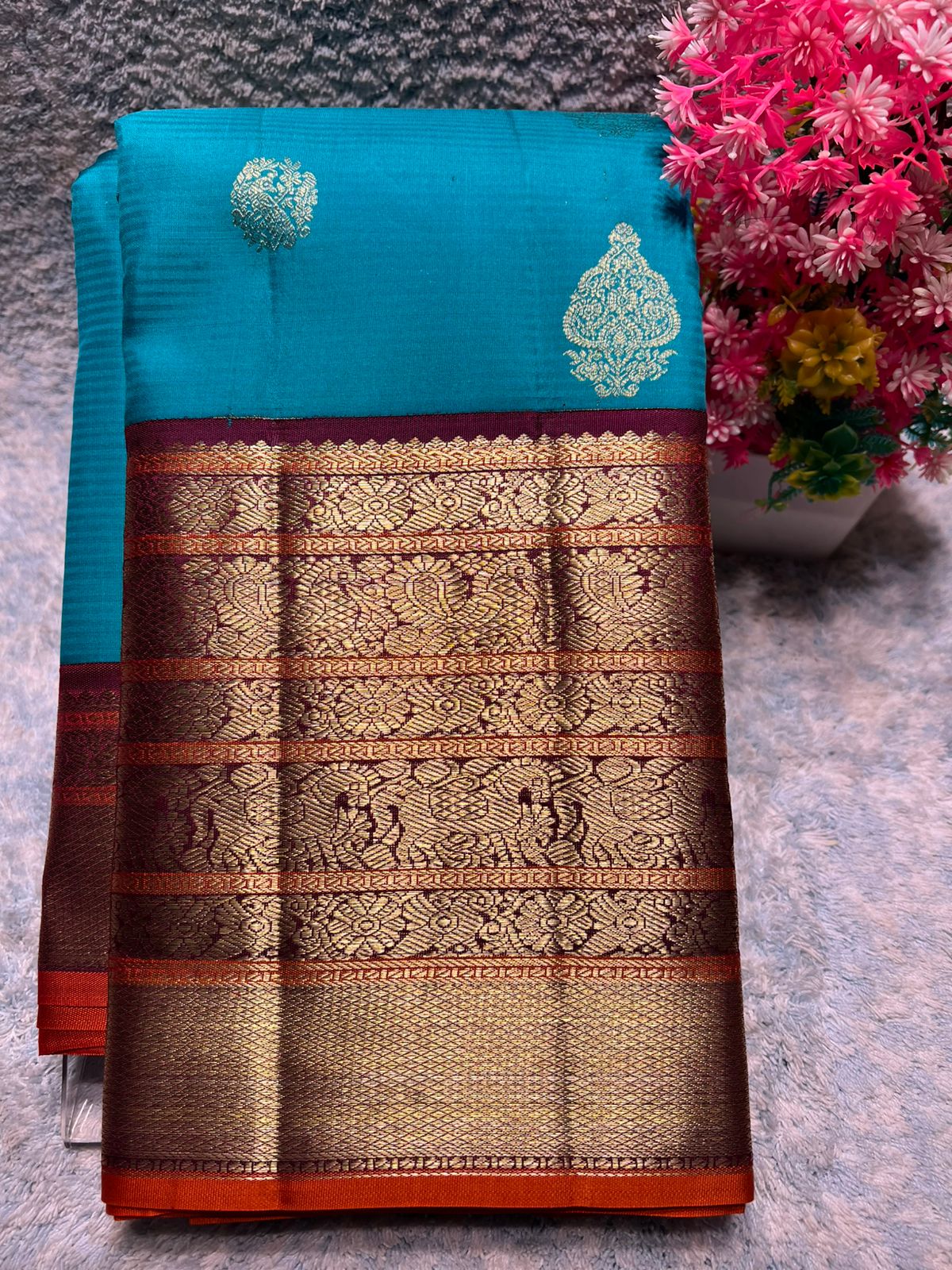 Pure Kanchipuram Silk Saree
