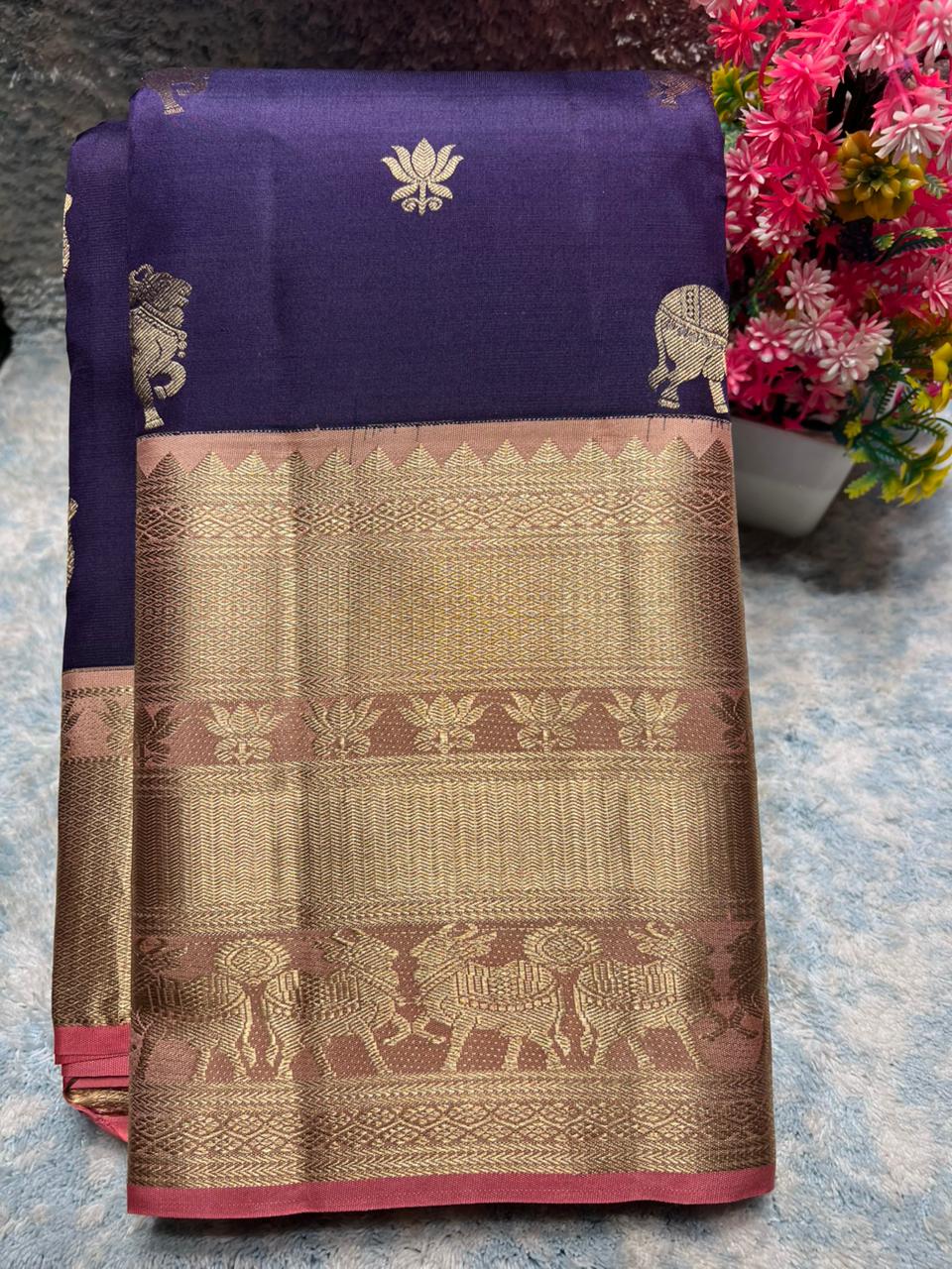 Pure Kanchipuram Silk Saree