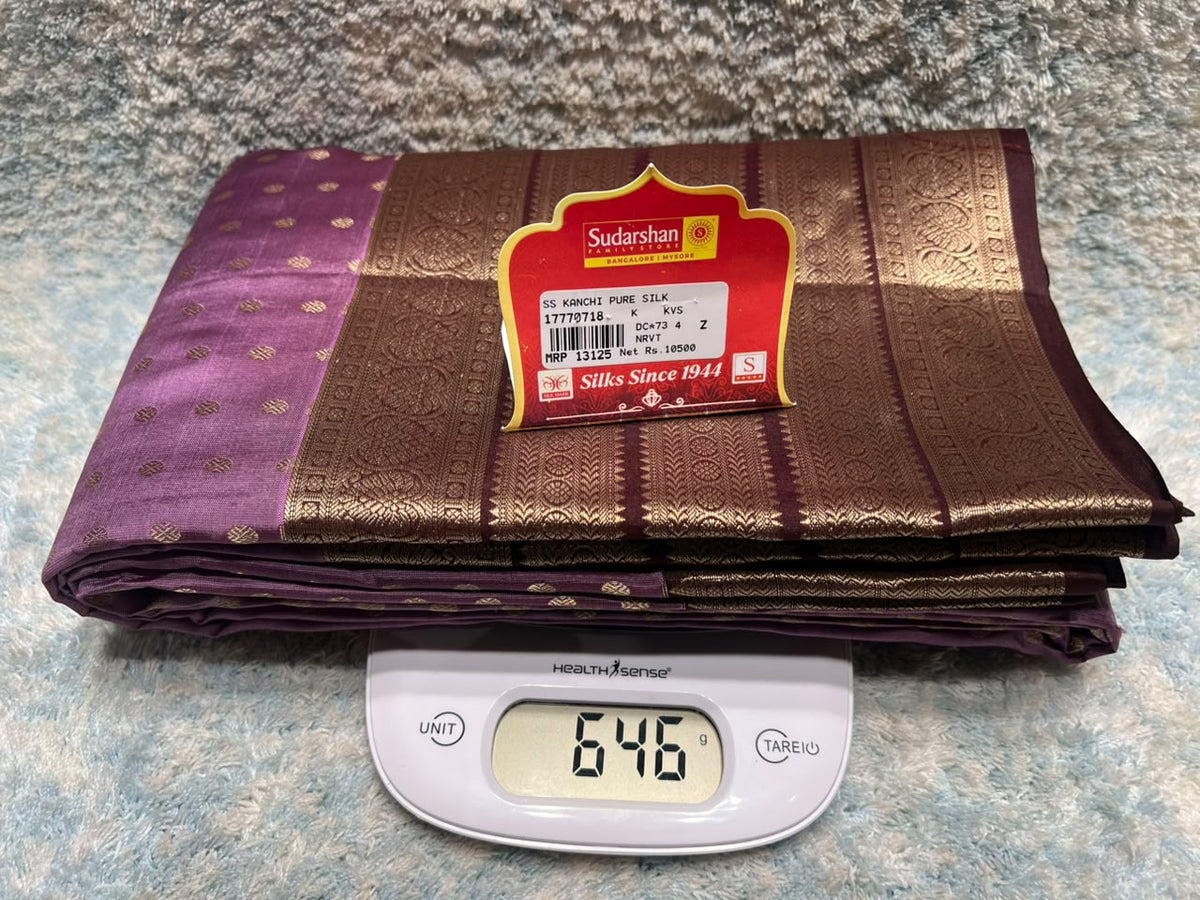 Pure Kanchipuram Silk Saree
