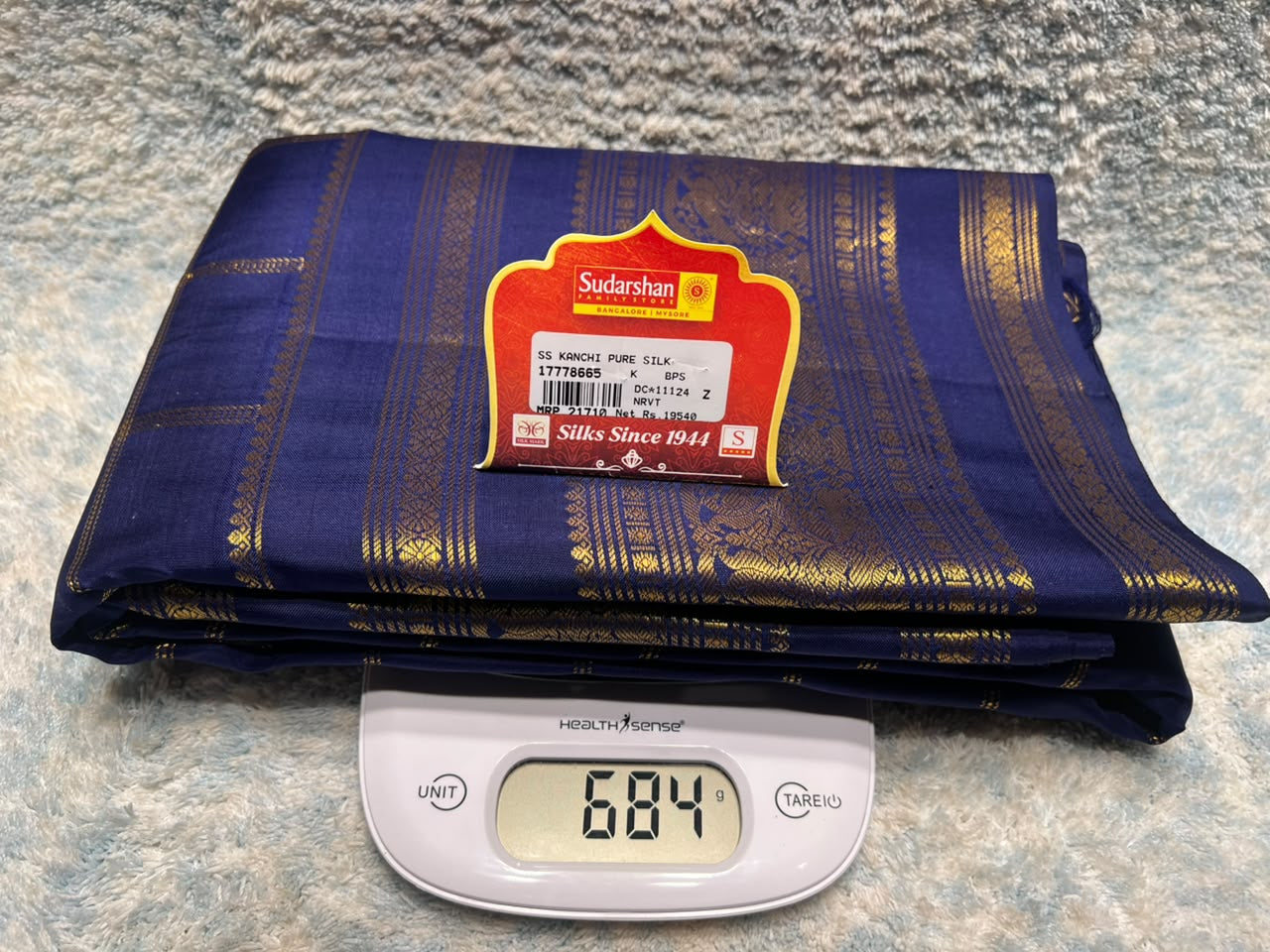 Pure Kanchipuram Silk Saree