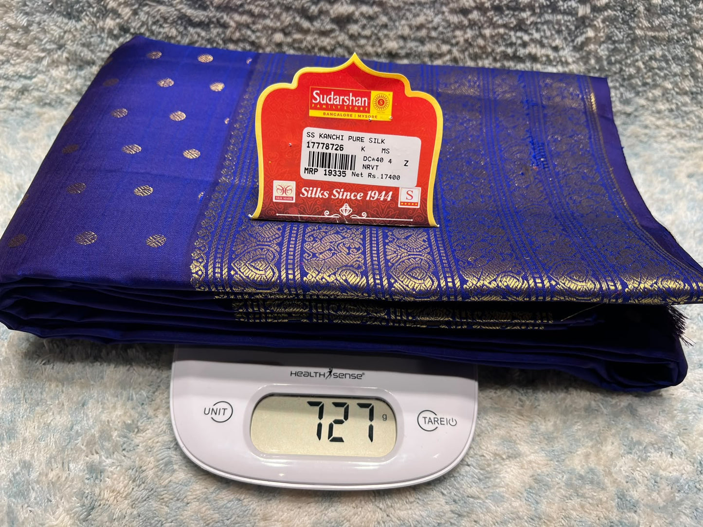 Pure Kanchipuram Silk Saree