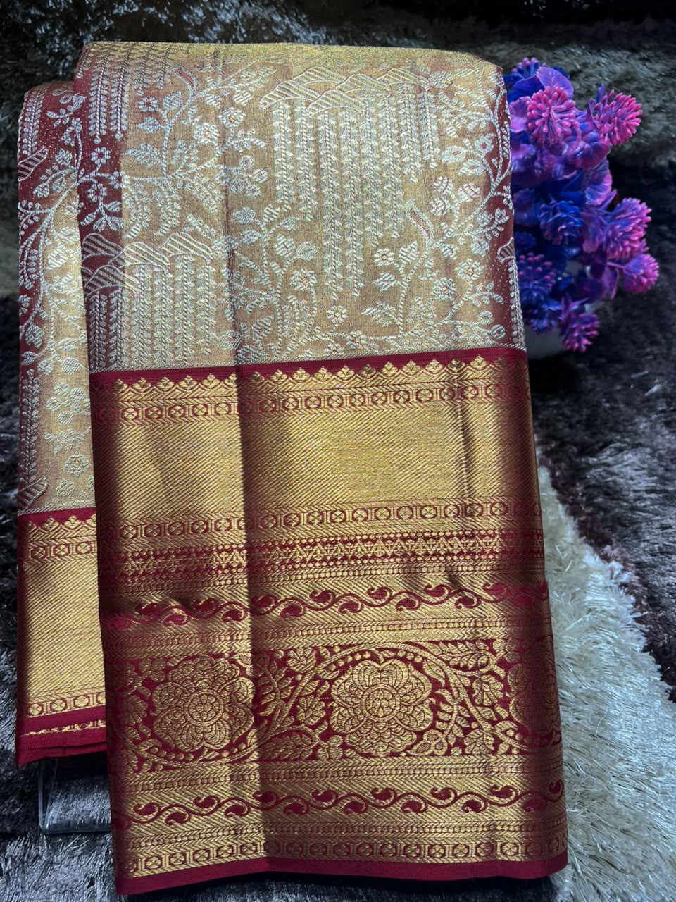 Pure Kanchipuram Silk Saree