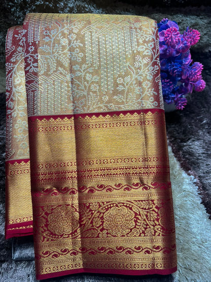 Pure Kanchipuram Silk Saree