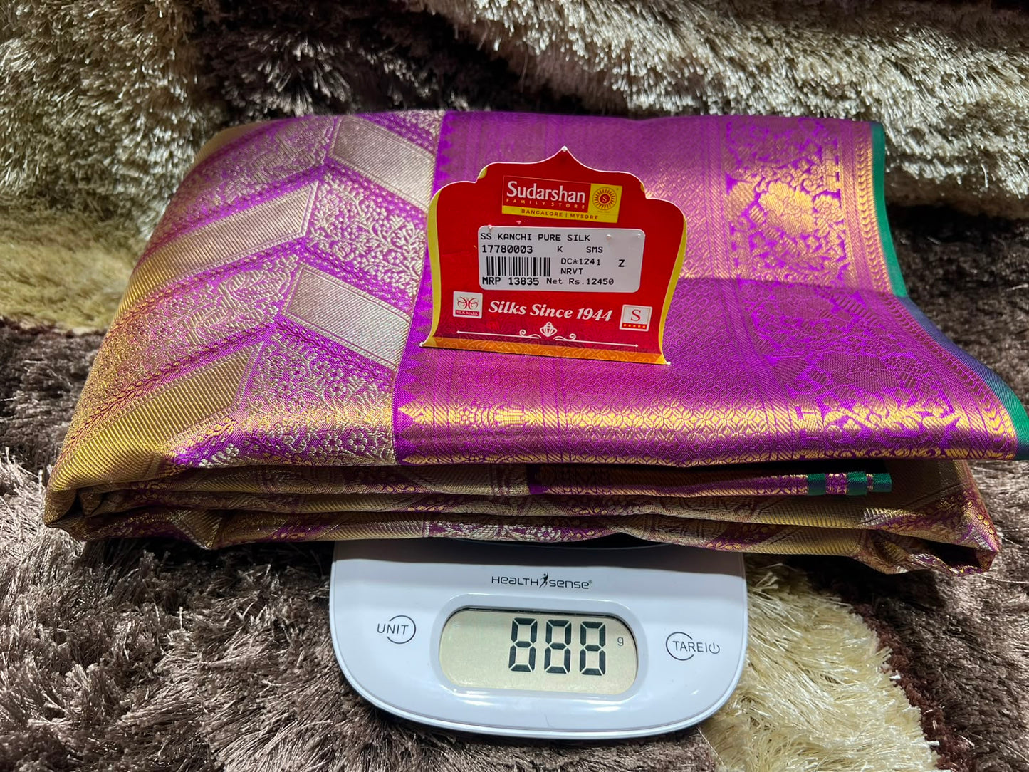 Pure Kanchipuram Silk Saree