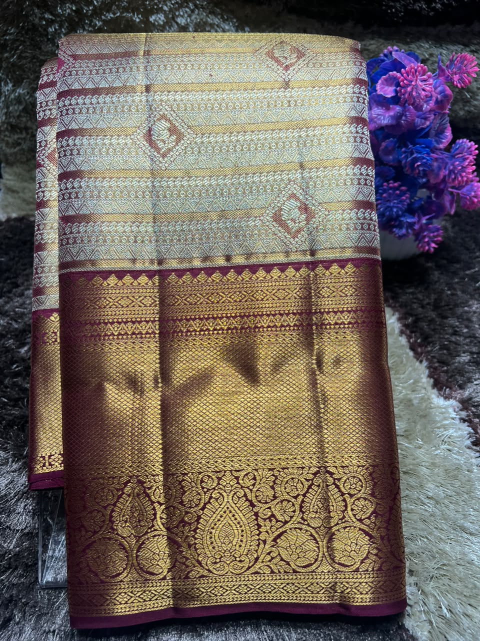 Pure Kanchipuram Silk Saree